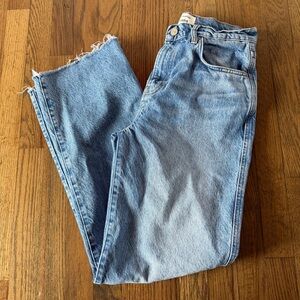 Reformation Val 90s Mid-Rise Straight-Leg Jeans Women’s Wash:Colorado Size 28